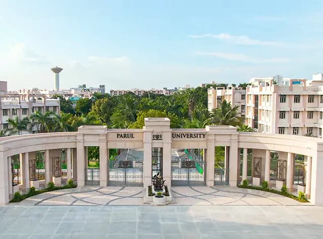Parul University Online Banner
