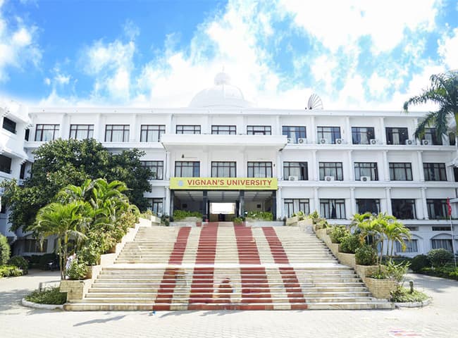 Vignan University Online Banner