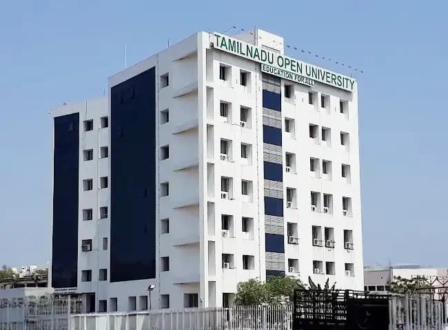 Tamil Nadu Open University Banner