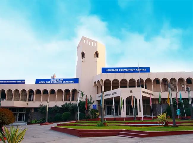 Jamia Hamdard University Online Banner
