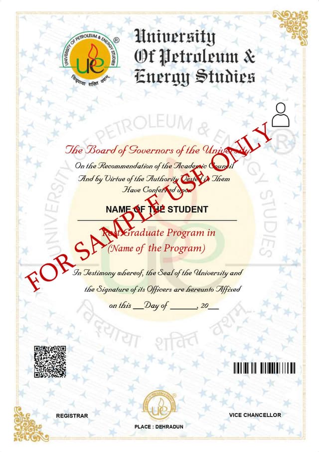 sample certificate