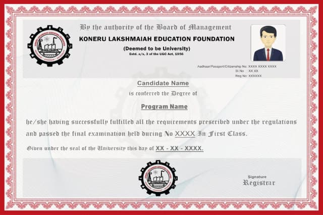 sample certificate